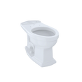 TOTO C784EF#01 Eco Clayton and Clayton Universal Height Elongated Toilet Bowl , Cotton White