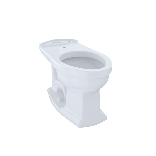 TOTO C784EF#01 Eco Clayton and Clayton Universal Height Elongated Toilet Bowl , Cotton White