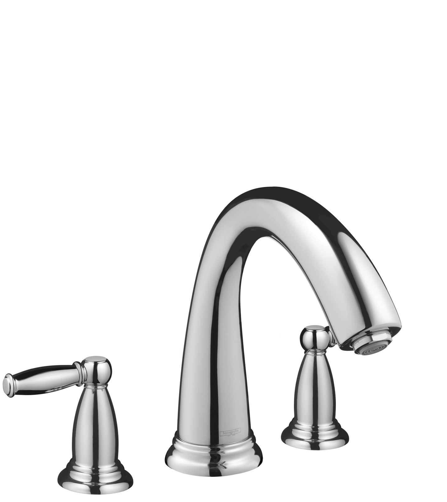 HANSGROHE 06120000 Swing C 3-Hole Roman Tub Set Trim with Lever Handles in Chrome