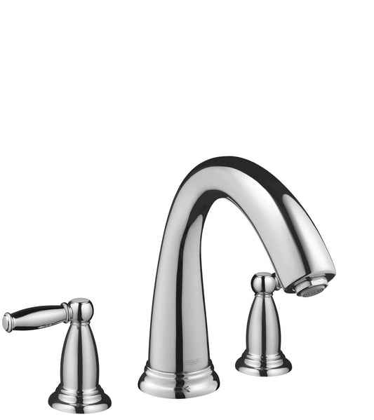HANSGROHE 06120000 Swing C 3-Hole Roman Tub Set Trim with Lever Handles in Chrome
