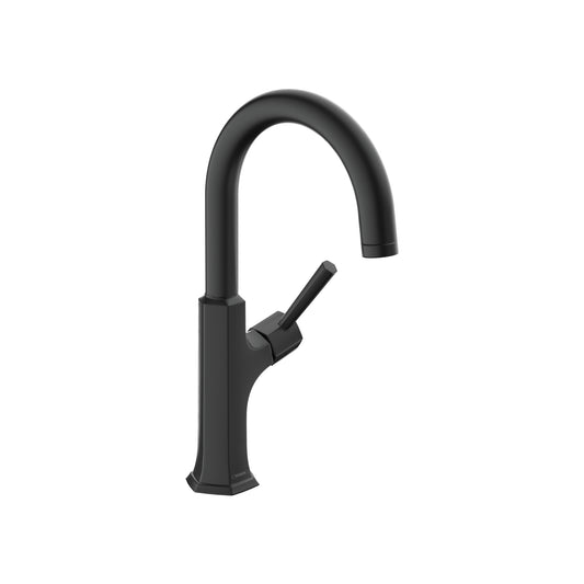 HANSGROHE 04854670 Matte Black Locarno Transitional Kitchen Faucet 1.5 GPM