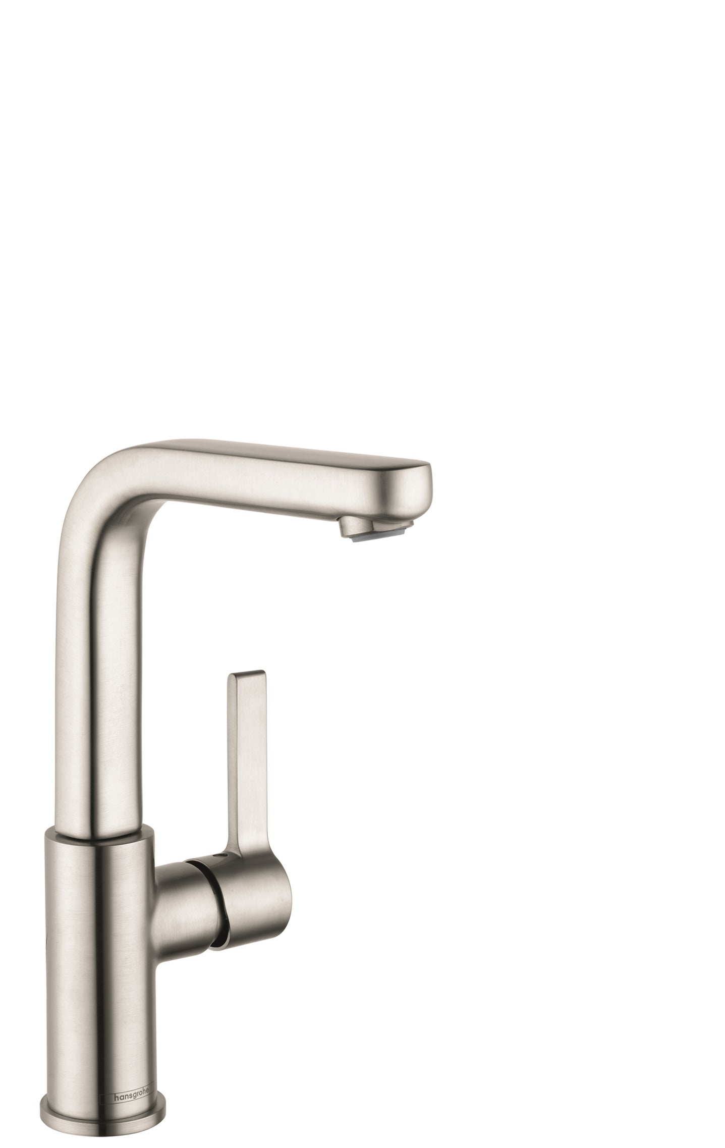 HANSGROHE 31161821 Brushed Nickel Metris S Modern Single Hole Bathroom Faucet 1.2 GPM