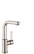HANSGROHE 31161821 Brushed Nickel Metris S Modern Single Hole Bathroom Faucet 1.2 GPM
