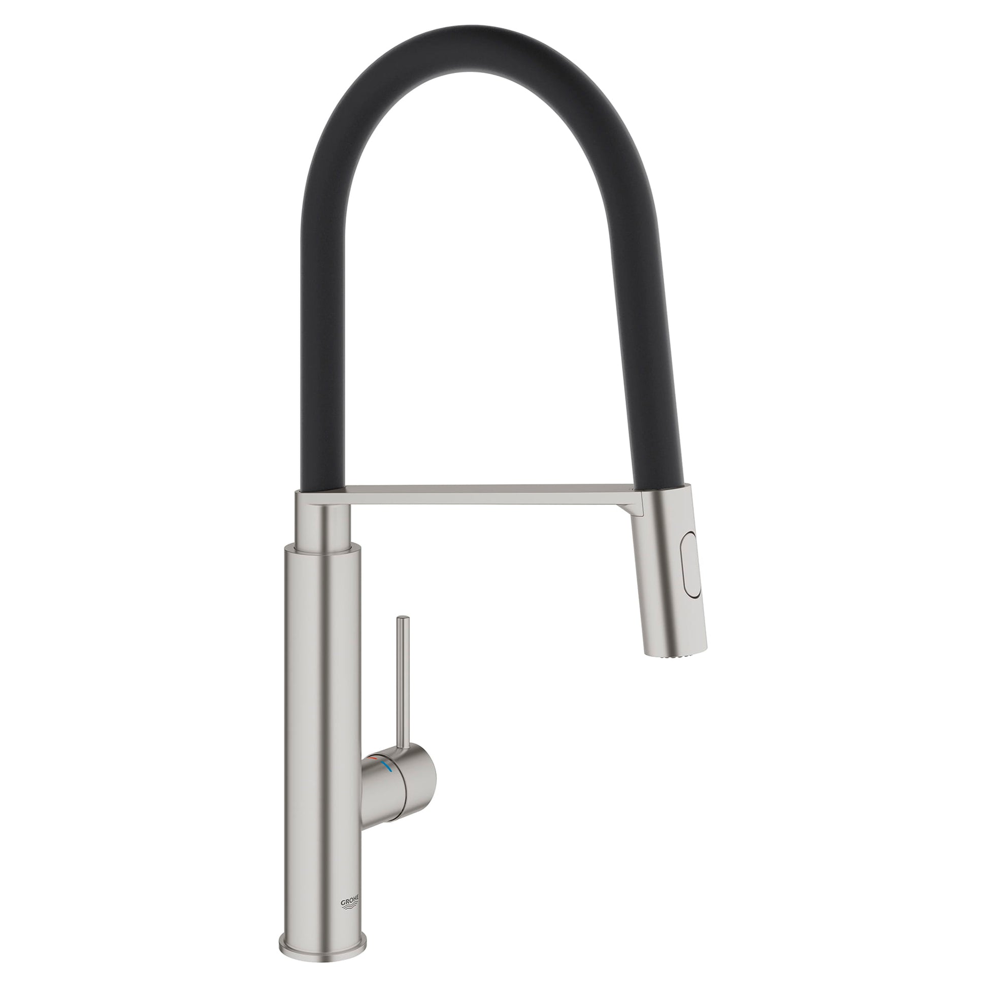 GROHE 31492DC0 Concetto Supersteel Single-Handle Semi-Pro Dual Spray Kitchen Faucet 1.75 GPM