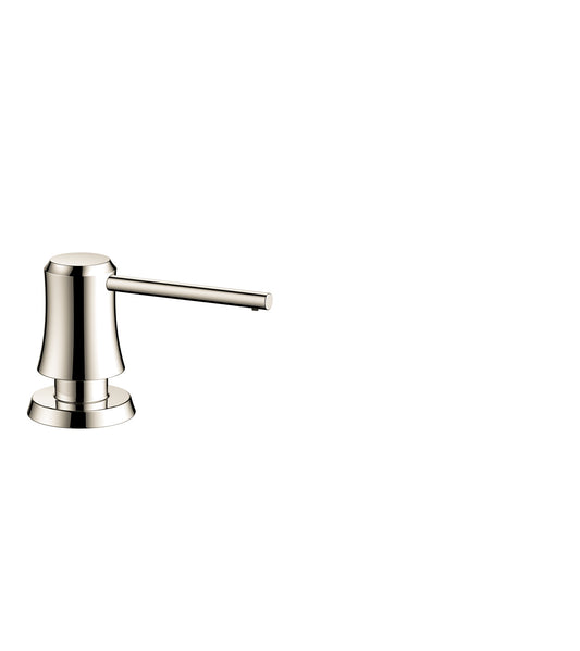 HANSGROHE 04796830 Polished Nickel Joleena Transitional Soap Dispenser