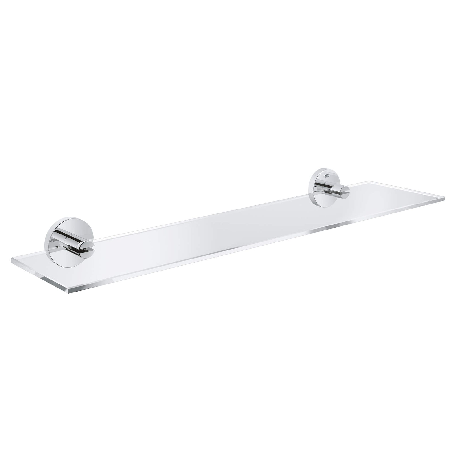 GROHE 40799001 Essentials Chrome Glass Shelf