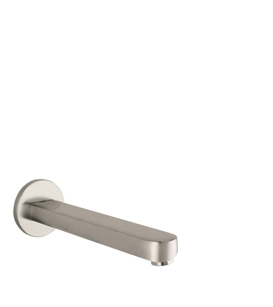 HANSGROHE 14421821 Brushed Nickel Metris S Modern Tub Spout