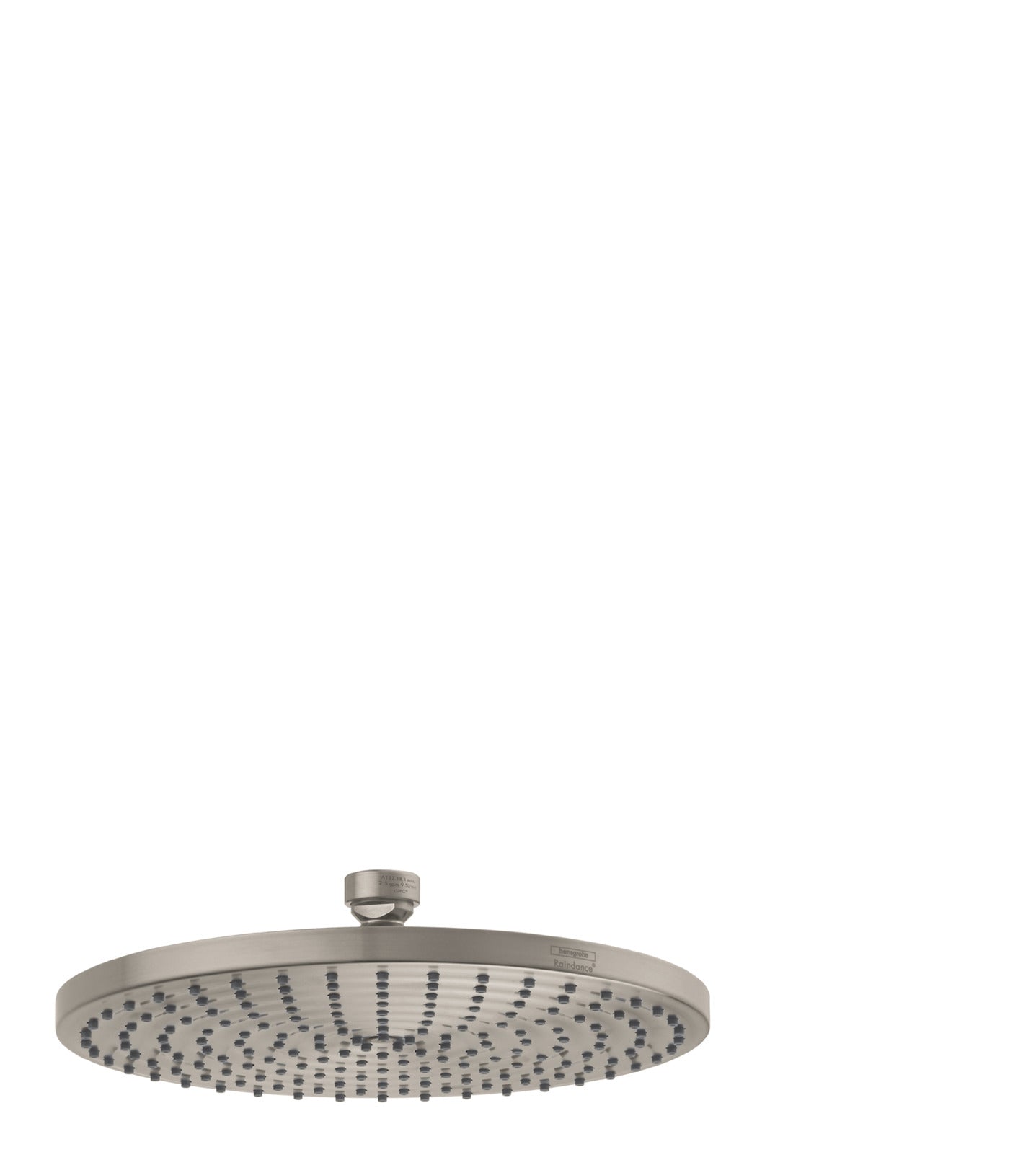 HANSGROHE 27624821 Brushed Nickel Raindance S Modern Showerhead 2.5 GPM