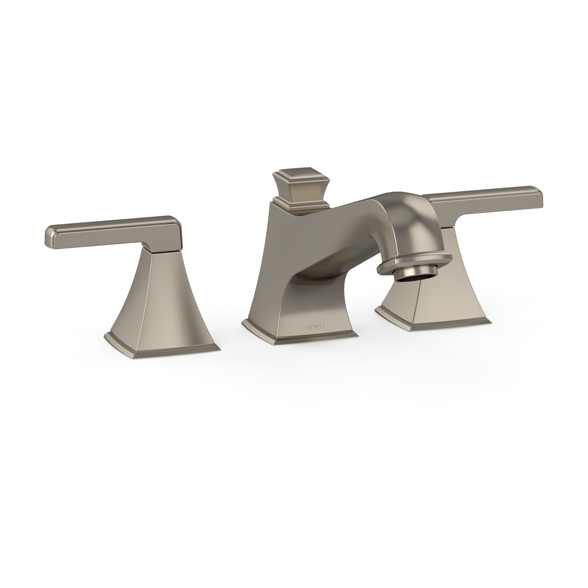 TOTO TB221DD#BN Connelly Two Handle Deck-Mount Roman Tub Filler Trim , Brushed Nickel