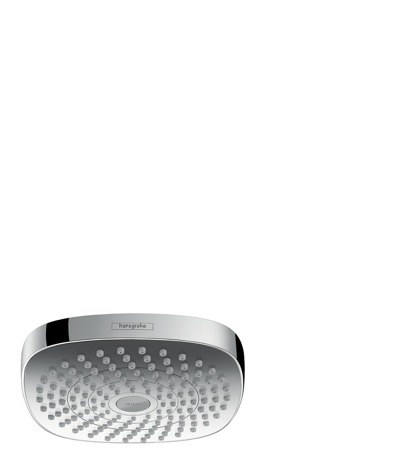 HANSGROHE 26528001 Croma Select E Showerhead 180 2-Jet, 2.0 GPM in Chrome