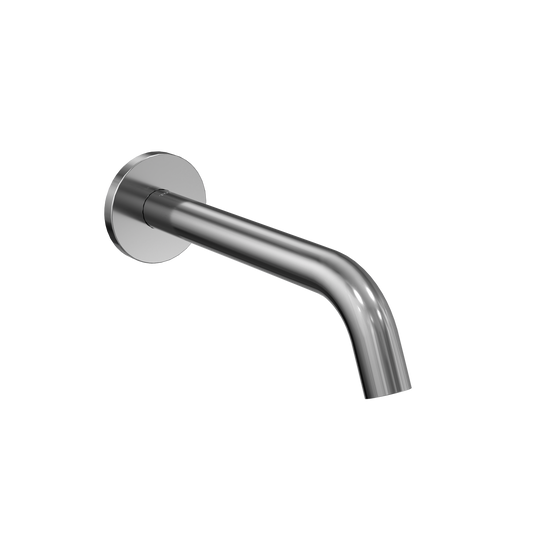 TOTO T26L53AT#CP Helix Wall-Mount AC Powered 0.5 GPM Touchless Bathroom Faucet with Thermostatic Mixing Valve , Polished Chrome