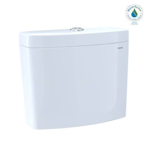 TOTO ST446EMNA#01 Aquia IV Dual Flush 1.28 and 0.9 GPF Toilet Tank Only with WASHLET+ Auto Flush Compatibility , Cotton White