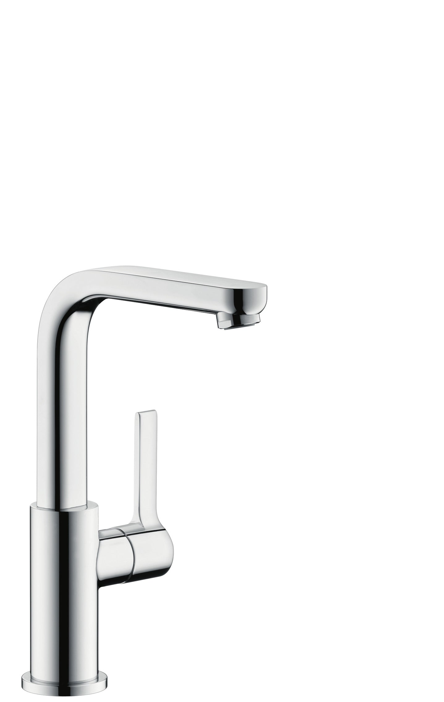 HANSGROHE 31161001 Chrome Metris S Modern Single Hole Bathroom Faucet 1.2 GPM