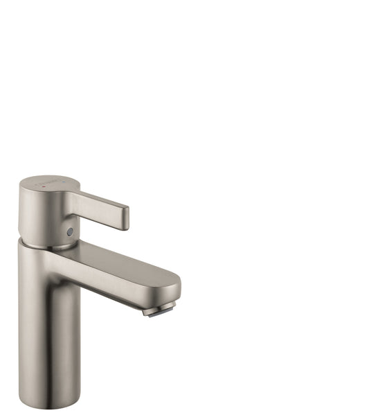 HANSGROHE 31060821 Brushed Nickel Metris S Modern Single Hole Bathroom Faucet 1.2 GPM