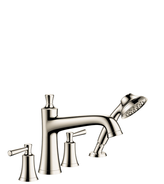 HANSGROHE 04777830 Polished Nickel Joleena Transitional Tub Filler 1.75 GPM