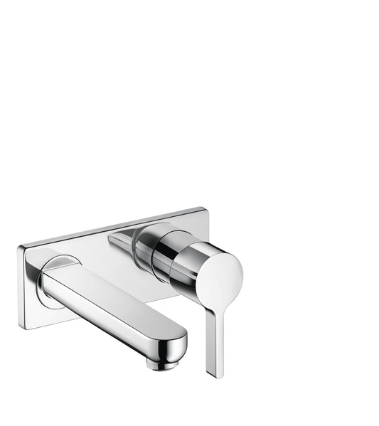 HANSGROHE 31163001 Chrome Metris S Modern Wall Mounted Bathroom Faucet 1.2 GPM