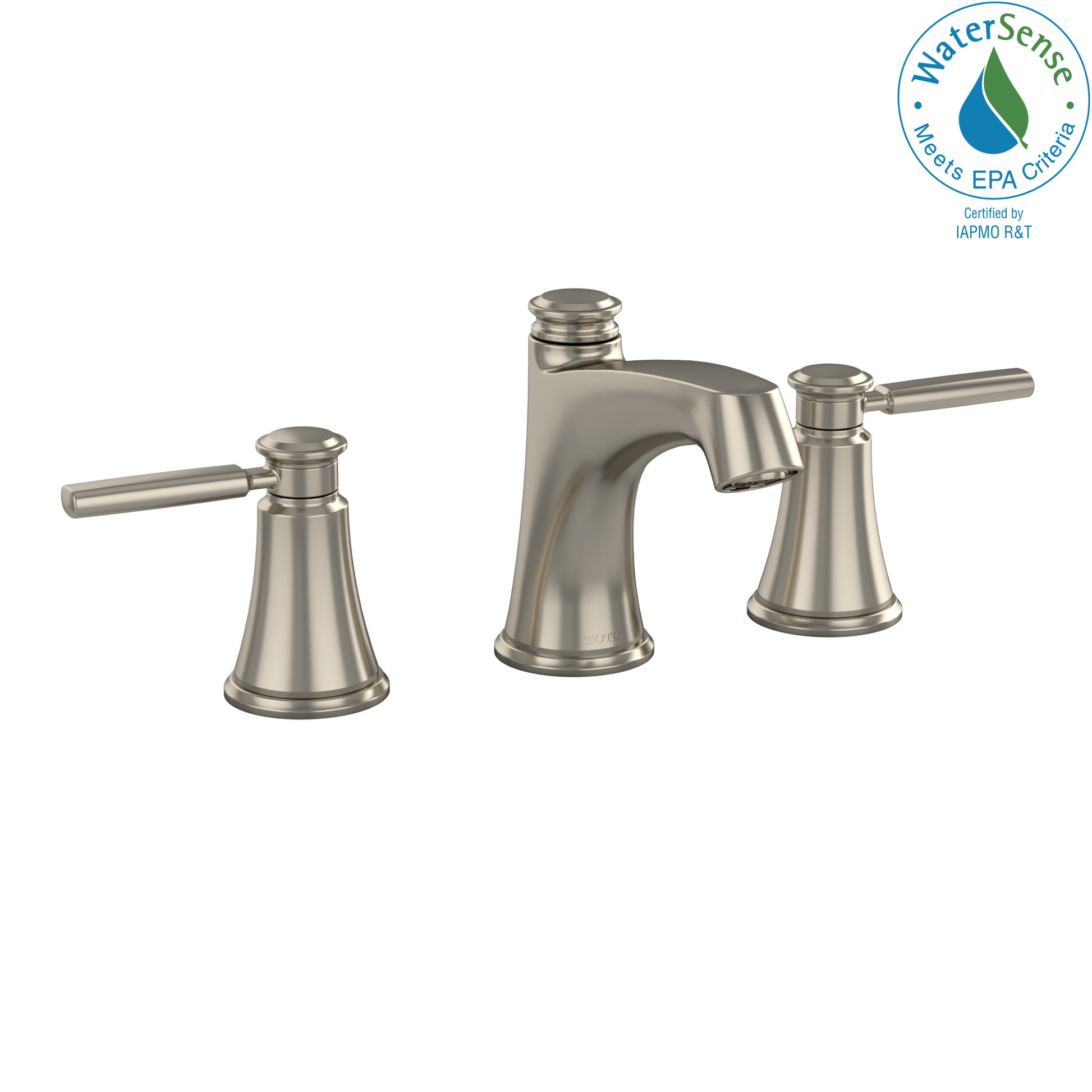 TOTO TL211DDR#BN Keane Two Handle Widespread 1.5 GPM Bathroom Sink Faucet , Brushed Nickel