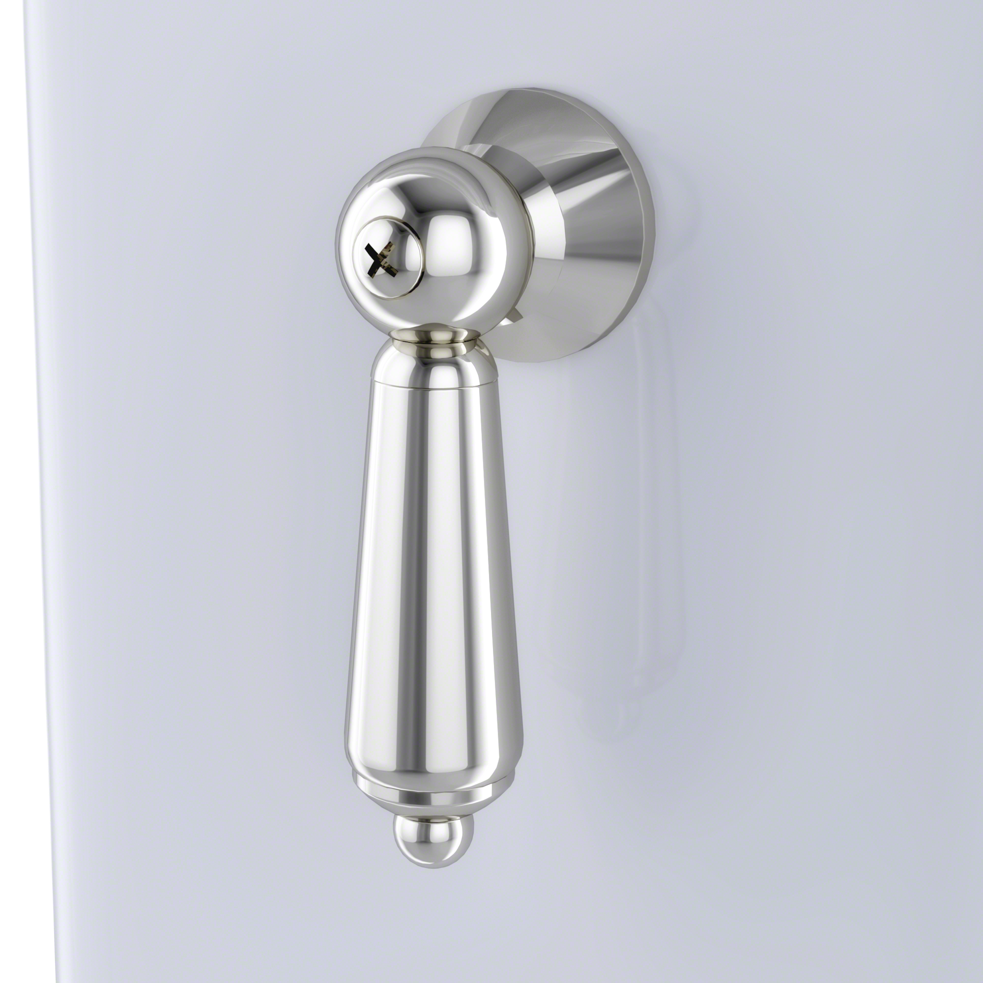 TOTO THU141#PN TRIP LEVER (SIDE MOUNT) - POLISHED NICKEL For CARROLLTON , Polished Nickel