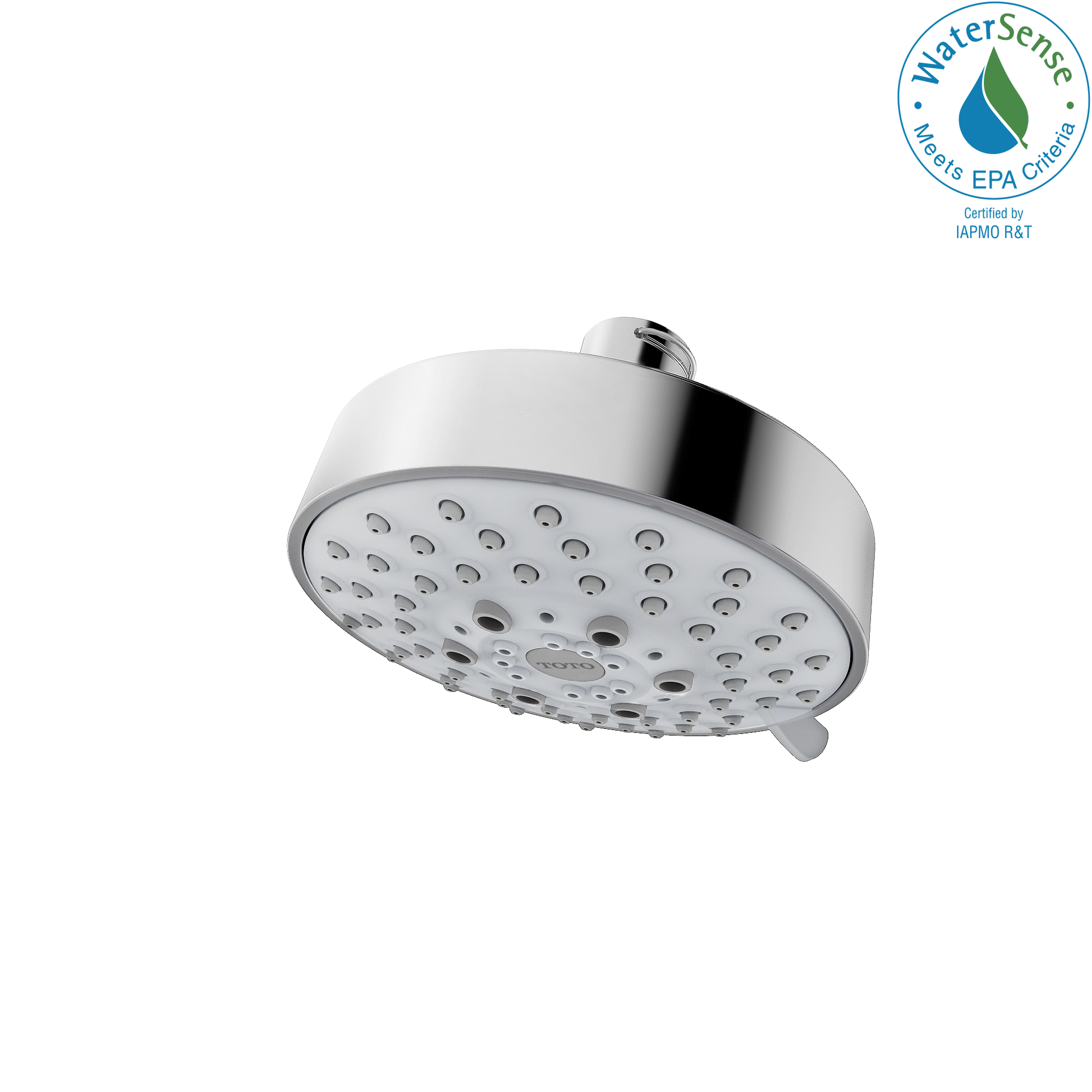 TOTO TBW01013U4#CP L Series 1.75 GPM Multifunction 4 inch Modern Round Showerhead , Polished Chrome