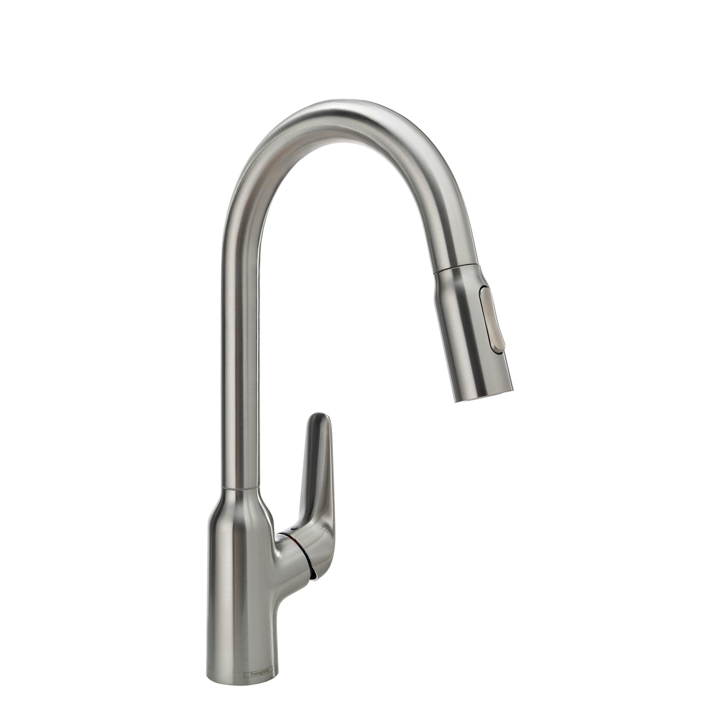 HANSGROHE 71800801 Stainless Steel Optic Focus N Modern Kitchen Faucet 1.75 GPM