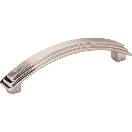 ELEMENTS 351-96SN 96 mm Center-to-Center Satin Nickel Arched Calloway Cabinet Pull