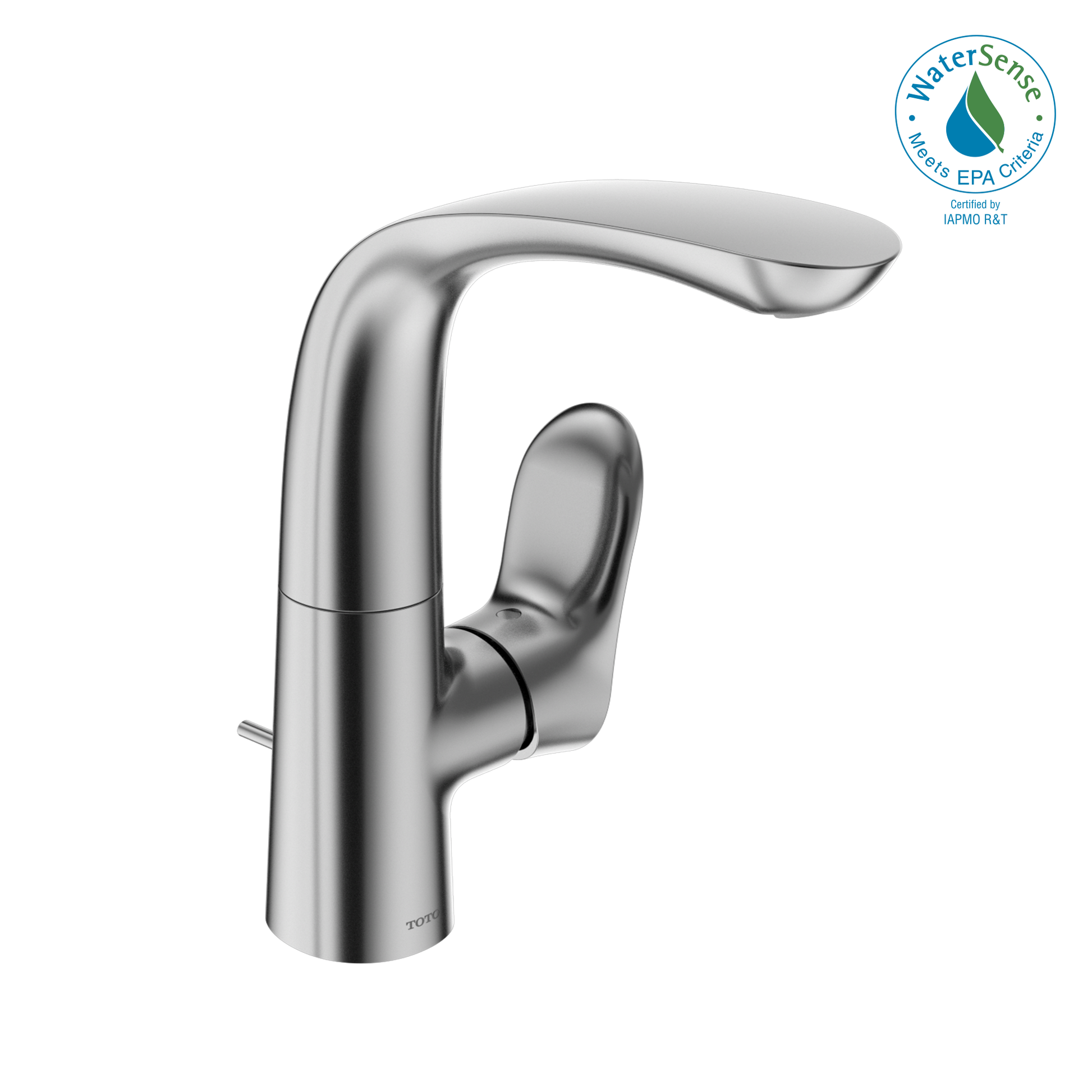 TOTO TLG01309U#CP GO 1.2 GPM Single Side-Handle Bathroom Sink Faucet with COMFORT GLIDE Technology and Drain Assembly , Polished Chrome