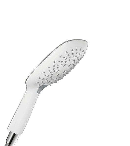 HANSGROHE 26550401 Raindance Select E Handshower 150 3-Jet, 2.5 GPM in White/Chrome