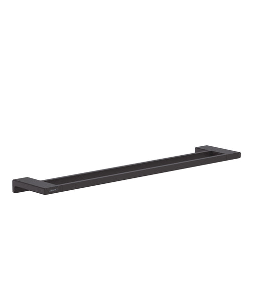 HANSGROHE 41743670 Matte Black AddStoris Modern Towel Bar