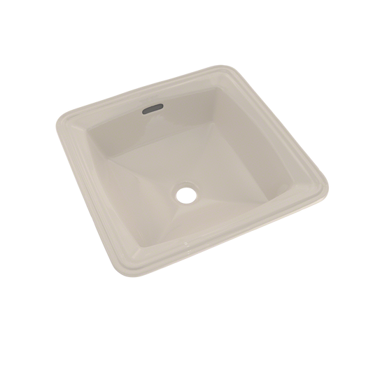 TOTO LT491G#12 Connelly Square Undermount Bathroom Sink with CEFIONTECT , Sedona Beige