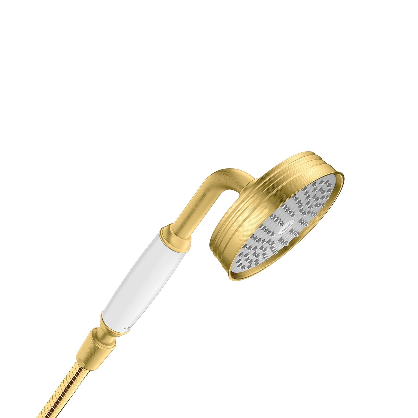 AXOR 04695250 Brushed Gold Optic Montreux Traditional Handshower 1.8 GPM