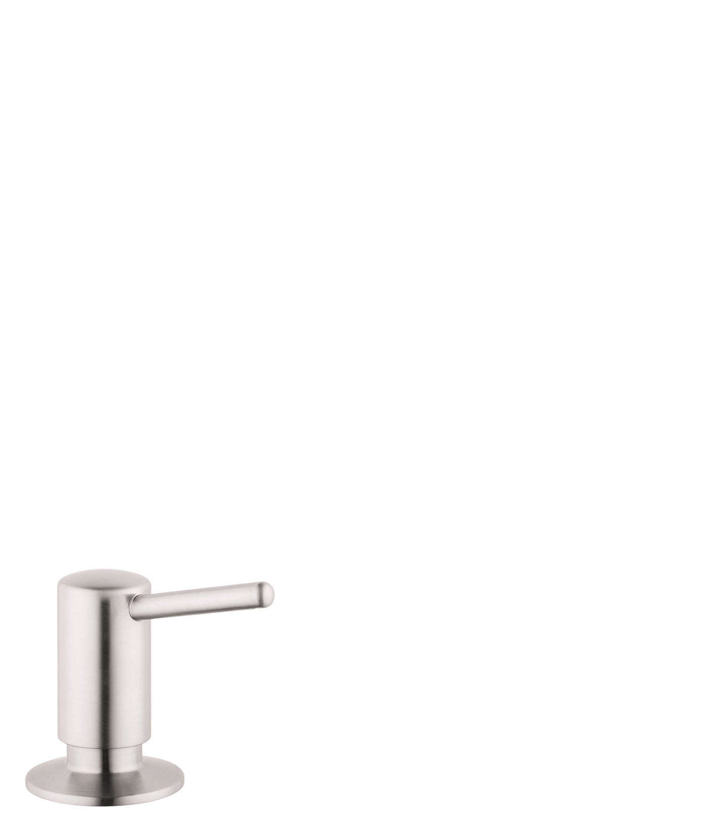 HANSGROHE 04539800 Stainless Steel Optic Modern Soap Dispenser