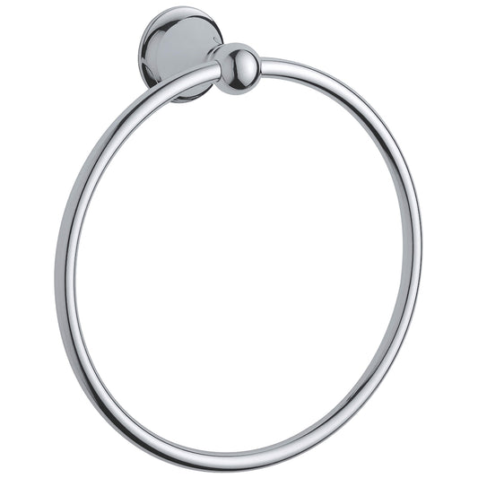 GROHE 40158000 Seabury Chrome 8" Towel Ring