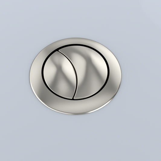 TOTO THU340#BN AQUIA PUSH BUTTON MS654 - 53MM SPARE PART - BRUSHED NICKEL , Brushed Nickel