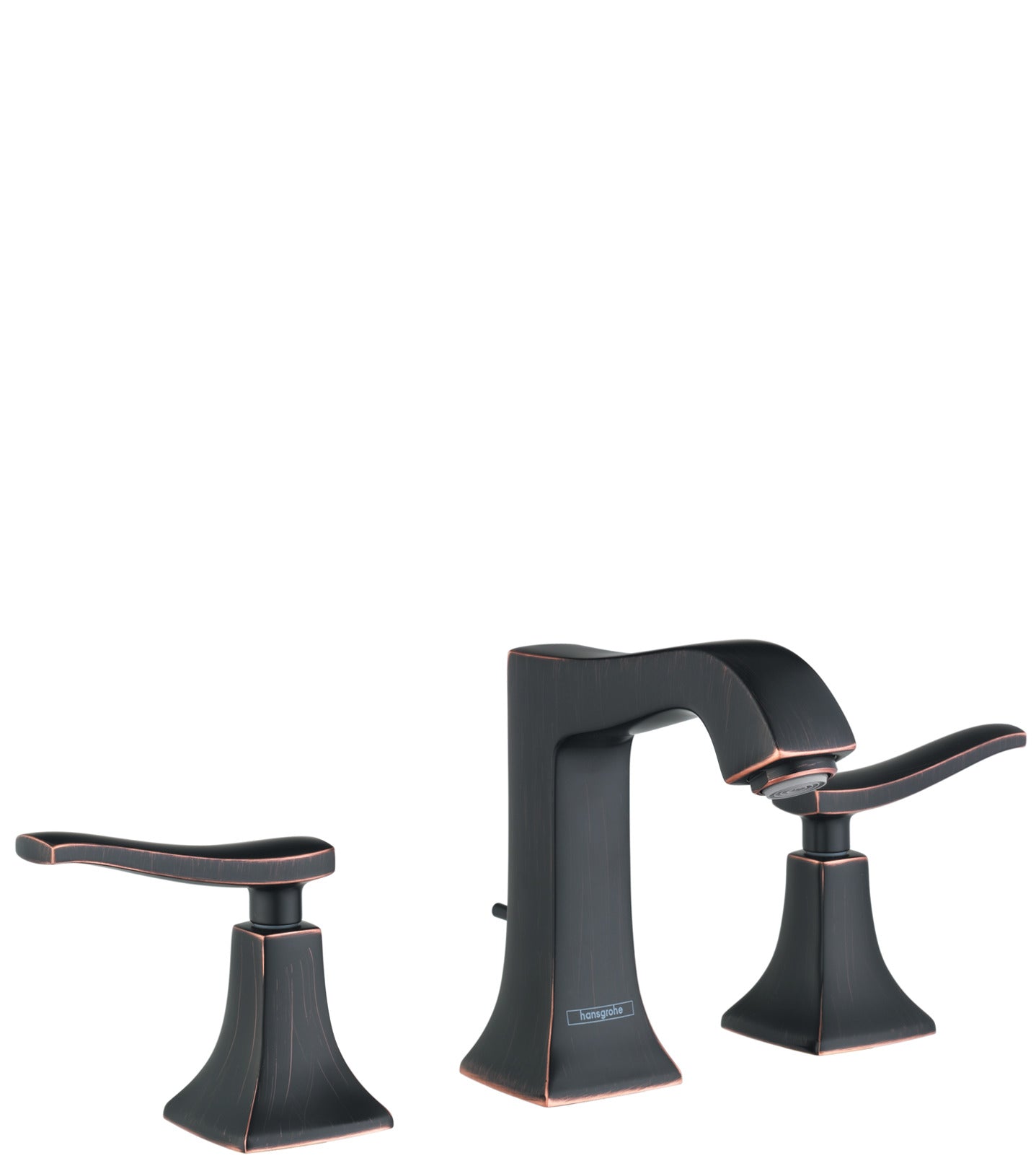 HANSGROHE 31073921 Rubbed Bronze Metris C Classic Widespread Bathroom Faucet 1.2 GPM