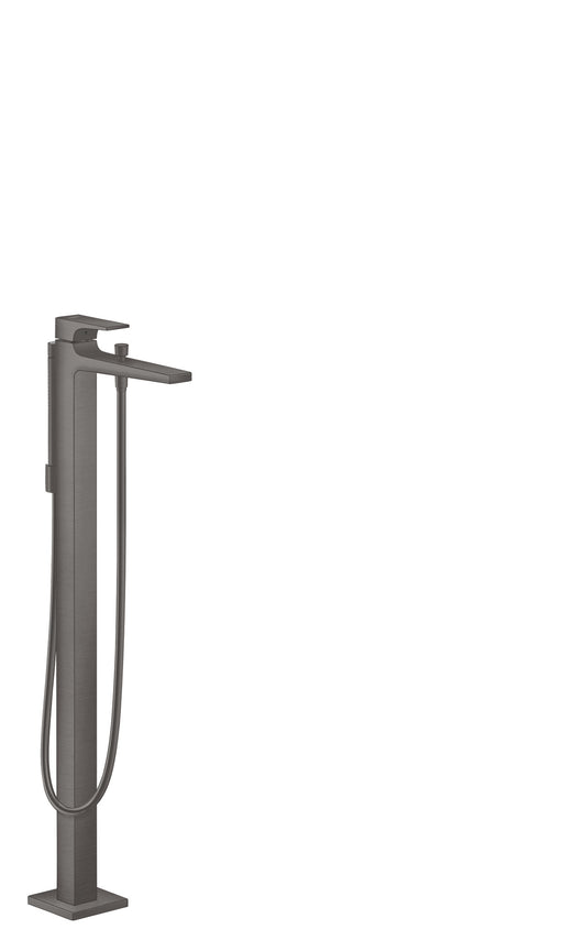 HANSGROHE 32532341 Brushed Black Chrome Metropol Modern Tub Filler 1.75 GPM