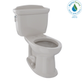 TOTO CST754EF#12 Eco Dartmouth Two-Piece Elongated 1.28 GPF Universal Height Toilet , Sedona Beige
