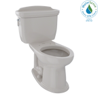 TOTO CST754EF#12 Eco Dartmouth Two-Piece Elongated 1.28 GPF Universal Height Toilet , Sedona Beige