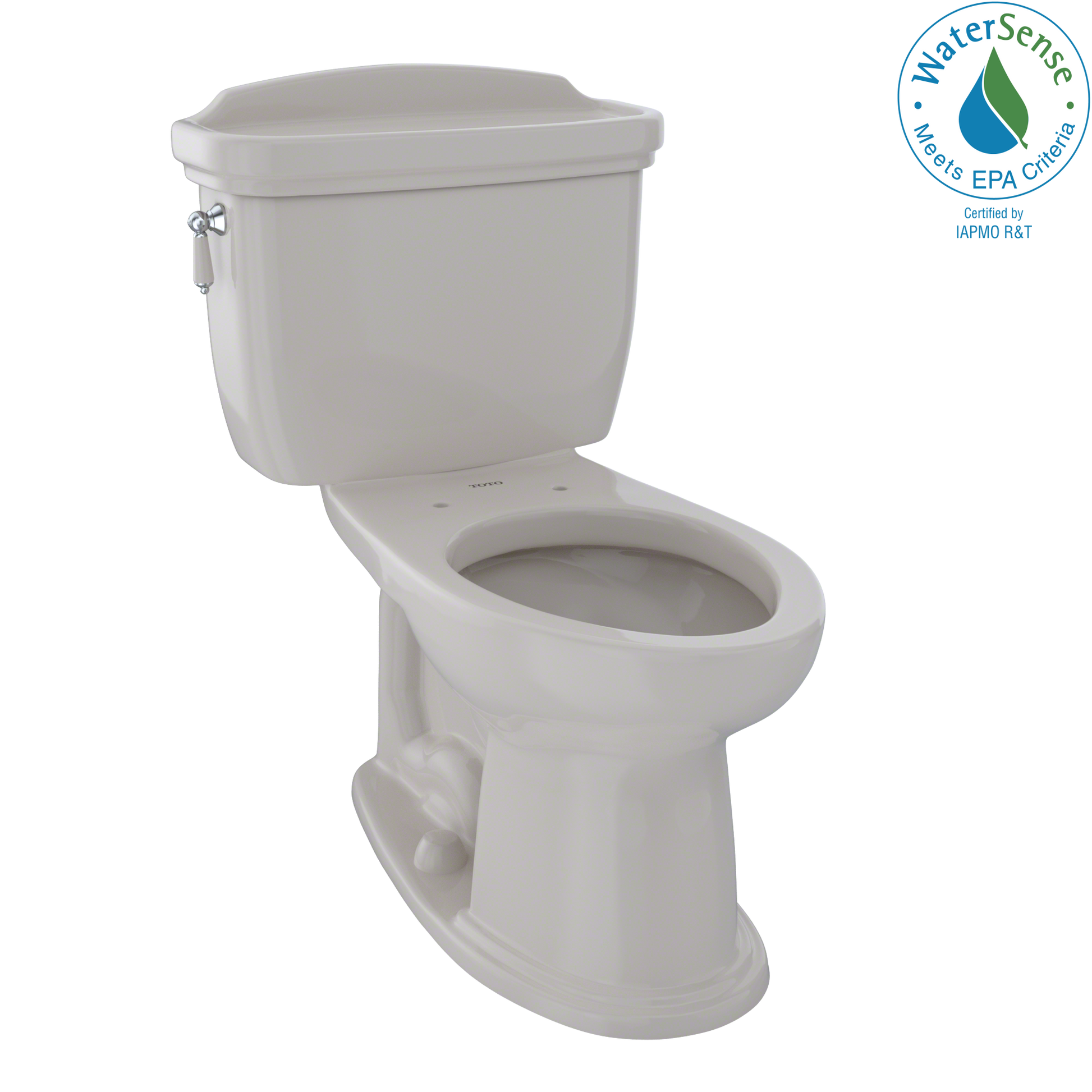 TOTO CST754EF#12 Eco Dartmouth Two-Piece Elongated 1.28 GPF Universal Height Toilet , Sedona Beige