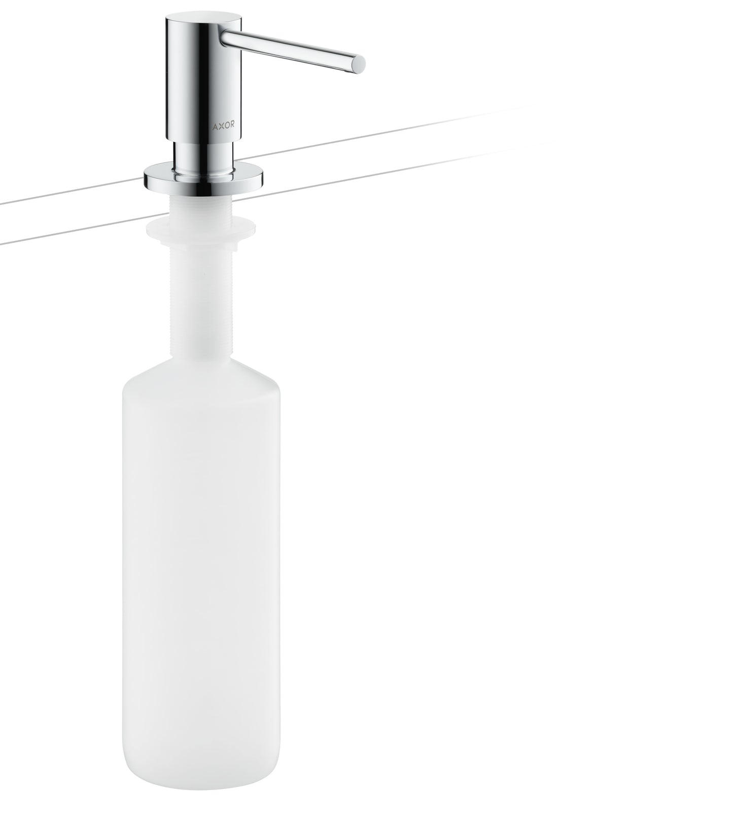 AXOR 42818001 Chrome Uno Modern Soap Dispenser