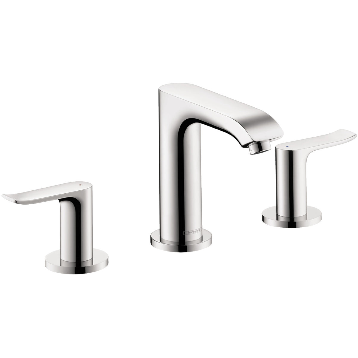 HANSGROHE 31083001 Metris Widespread Faucet 100 with Pop-Up Drain, 1.2 GPM - Chrome