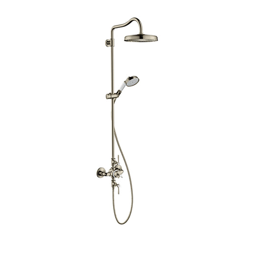 AXOR 16572831 Polished Nickel Montreux Classic Showerpipe 2 GPM