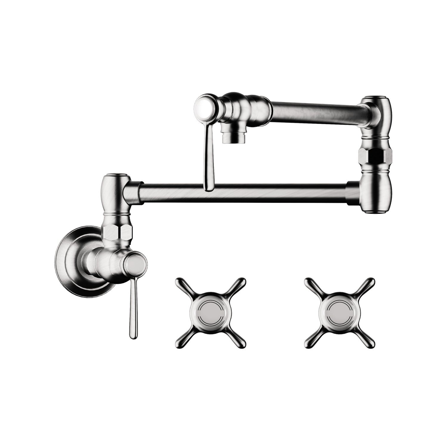 AXOR 16859001 Chrome Montreux Classic Kitchen Faucet 2.5 GPM