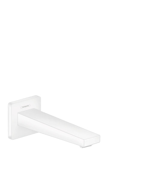 HANSGROHE 32542701 Matte White Metropol Modern Tub Spout