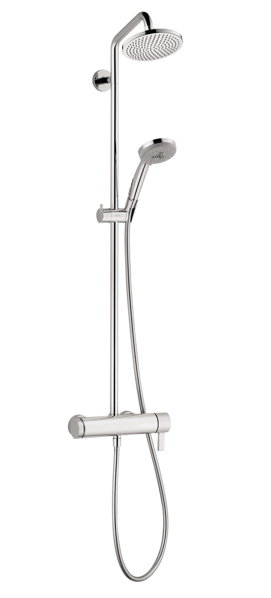 HANSGROHE 04530000 Croma Showerpipe 160 1-Jet with Pressure Balance, 2.0 GPM in Chrome