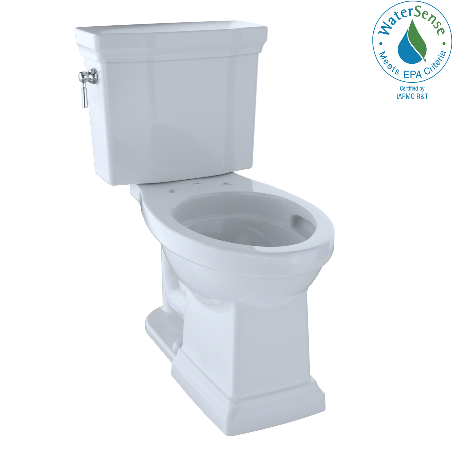 TOTO CST404CUFG#01 Promenade II 1G Two-Piece Elongated 1.0 GPF Universal Height Toilet with CEFIONTECT , Cotton White