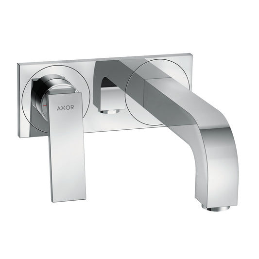 AXOR 39119001 Chrome Citterio Modern Wall Mounted Bathroom Faucet 1.2 GPM