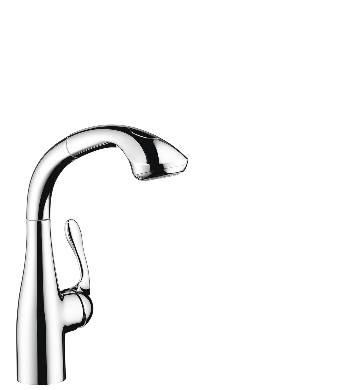 HANSGROHE 04067000 Allegro E Prep Kitchen Faucet, 2-Spray Pull-Out, 1.75 GPM in Chrome