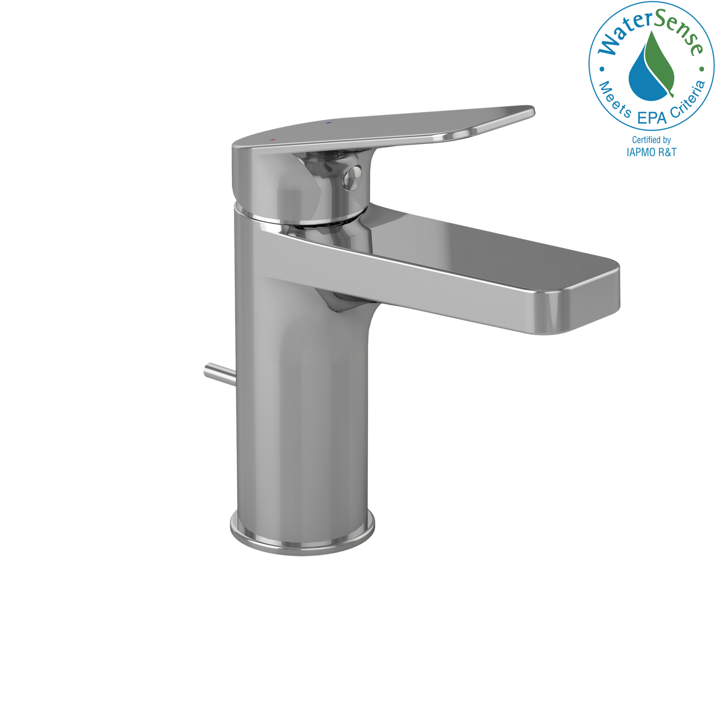 TOTO TL363SD12R#CP Oberon S Single Handle 1.2 GPM High-Efficiency Bathroom Sink Faucet , Polished Chrome