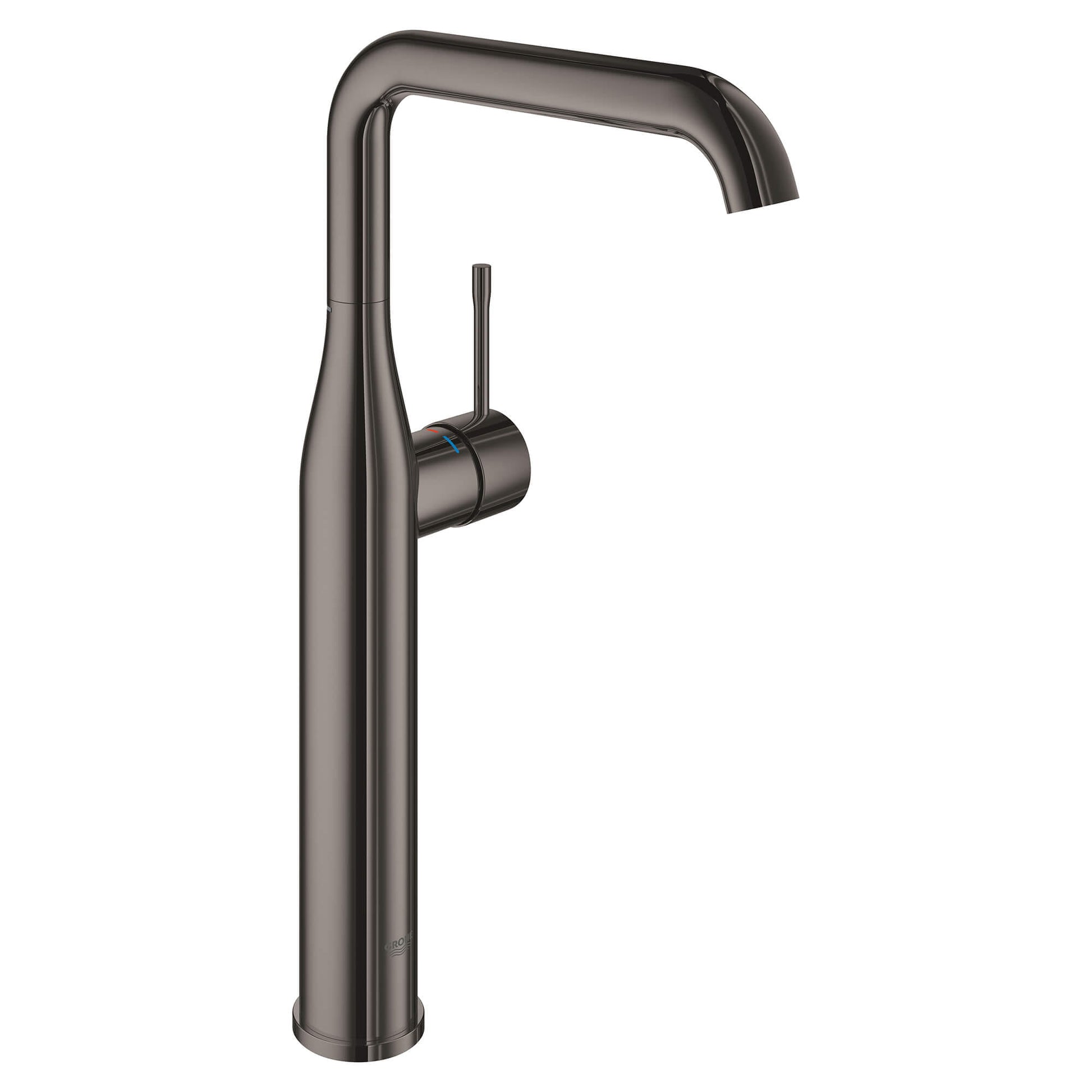 GROHE 23538A0A Essence New Hard Graphite Single Hole Single-Handle Deck Mount Vessel Sink Faucet 1.2 GPM