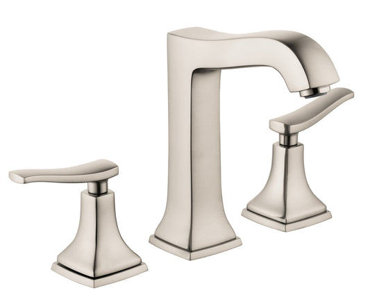 HANSGROHE 31331821 Brushed Nickel Metropol Classic Classic Widespread Bathroom Faucet 1.2 GPM